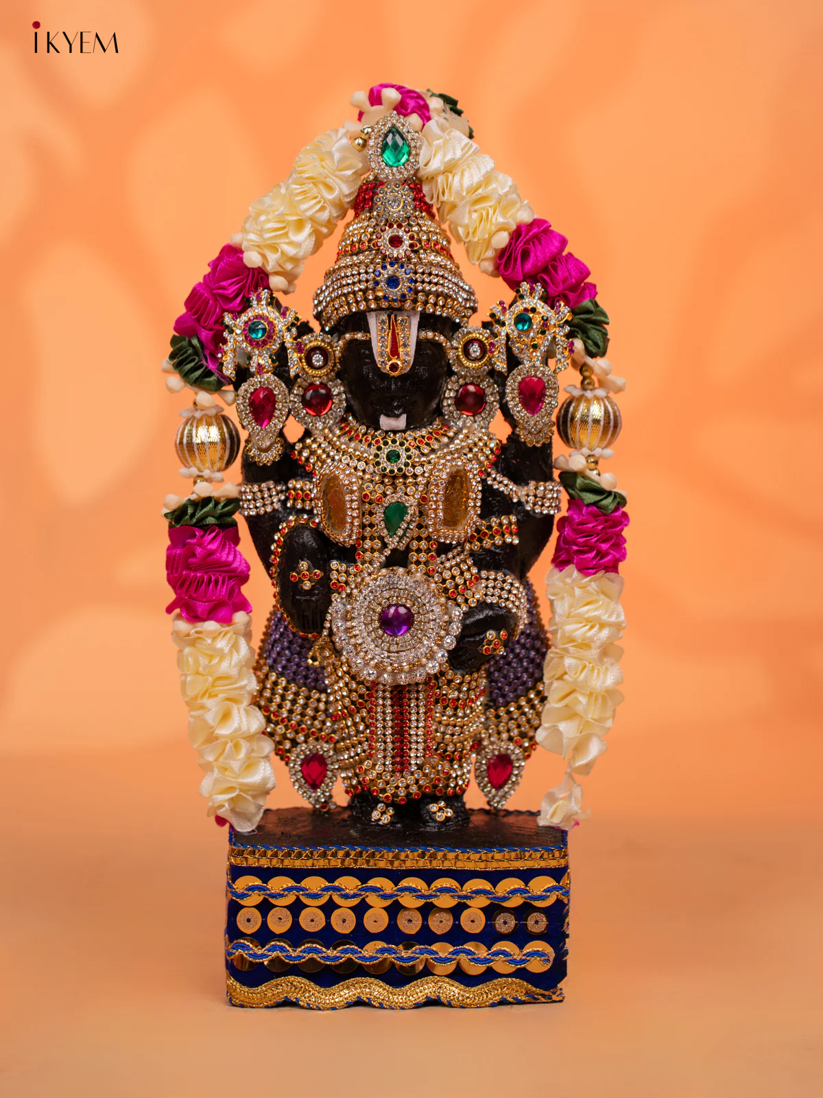 Balaji Padmavathy Thayar MARAPACHI - Golu Display Doll - 9 inch - KC28166 - Image 5