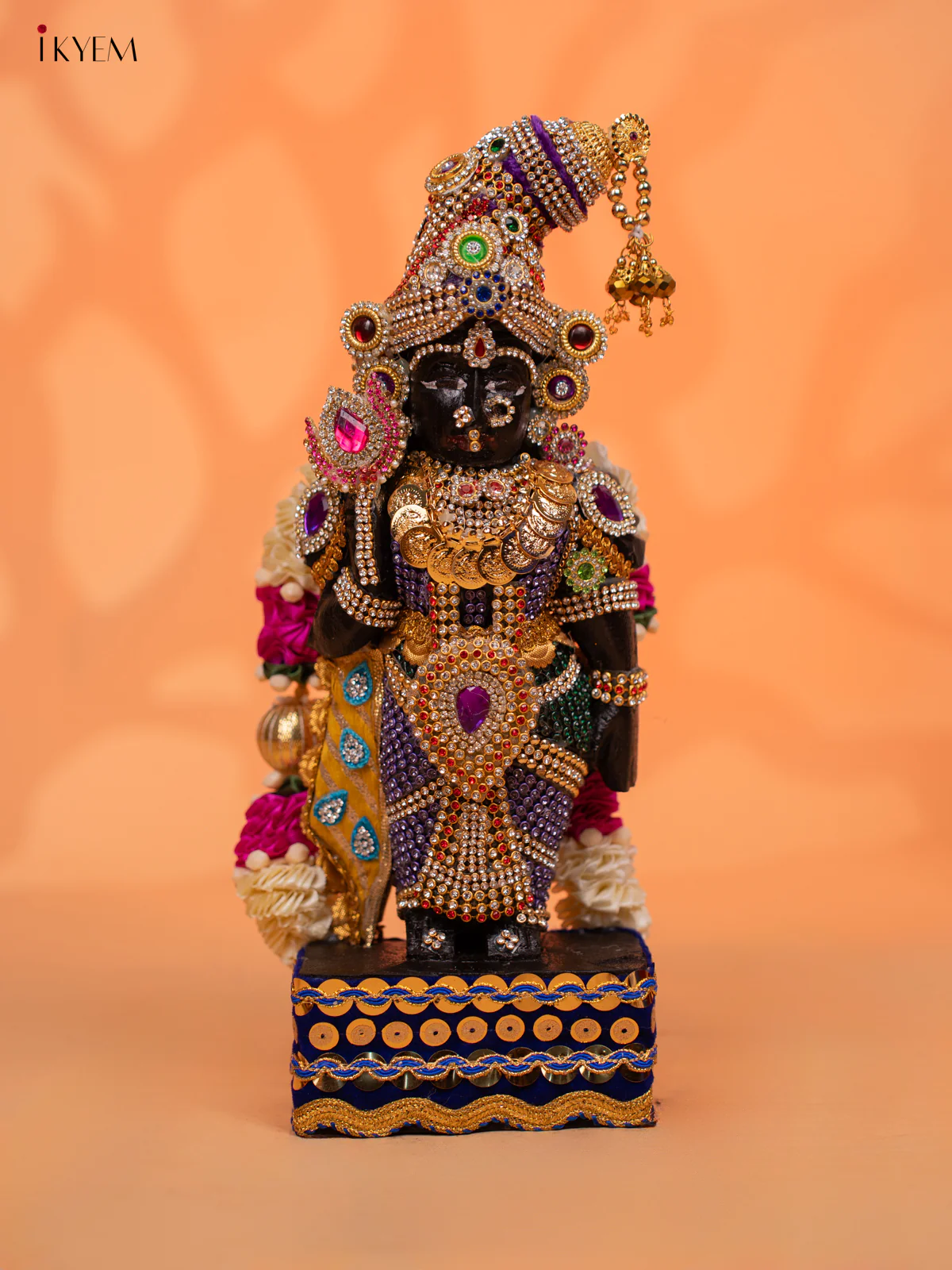 Balaji Padmavathy Thayar MARAPACHI - Golu Display Doll - 9 inch - KC28166 - Image 6