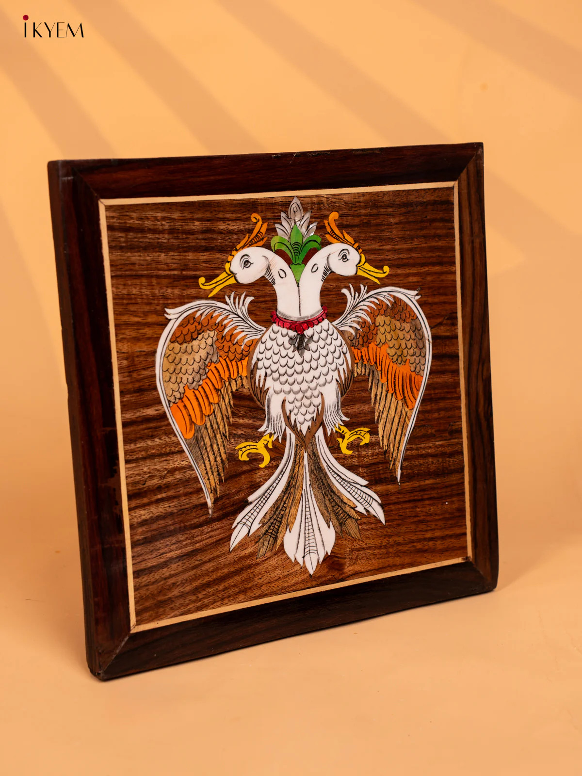 Mysore Rosewood Panel Gandaberunda - KD02121 - Image 2