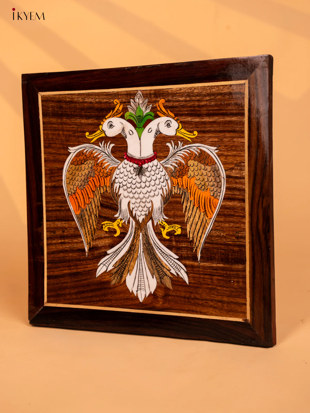 Mysore Rosewood Panel Gandaberunda - KD02121 - Image 3