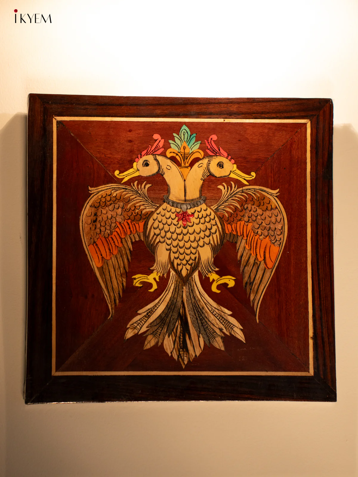 Mysore Rosewood Panel-Gandaberunda - KD02123 - Image 4