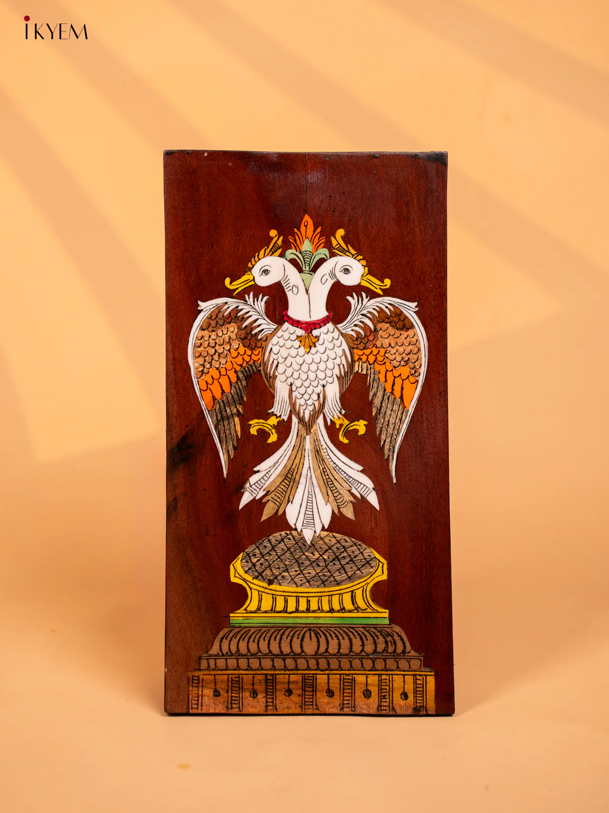 Mysore Rosewood Small Panel - Gandaberunda - KD02126