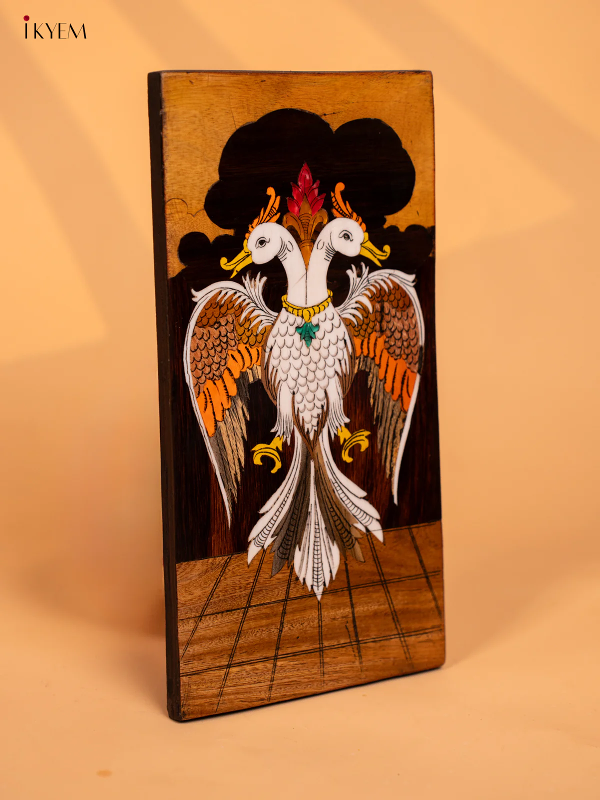 Mysore Rosewood Small Panel - Gandaberunda - KD02127 - Image 2