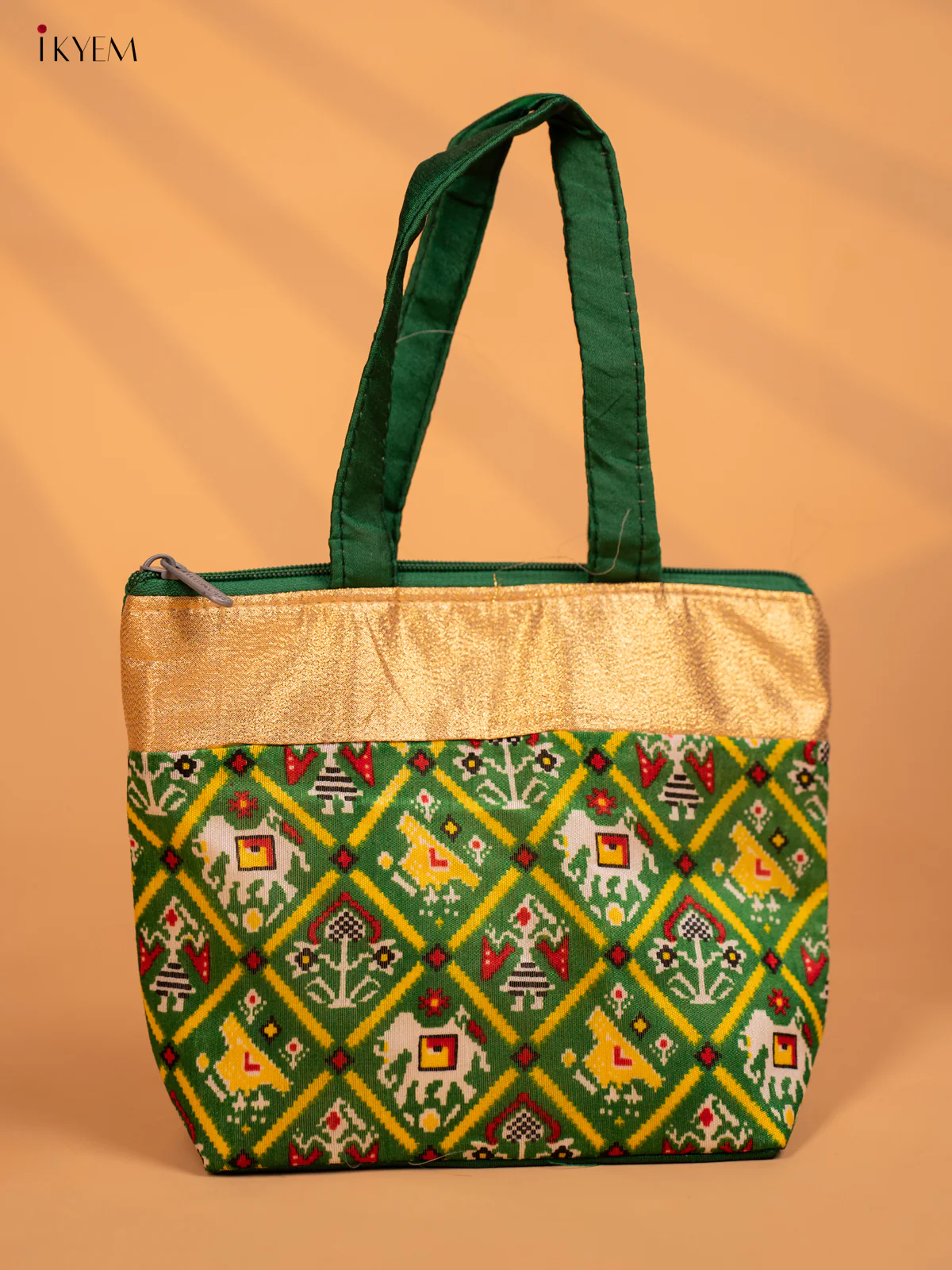 Designer Embroidered Handbag - KD09123 - Image 4