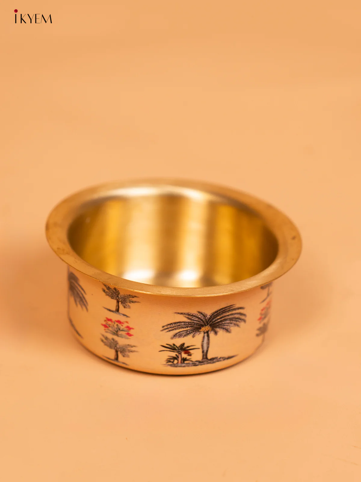 Brass Digital Printed Dabara set - Tree -  KD12126 - Image 3