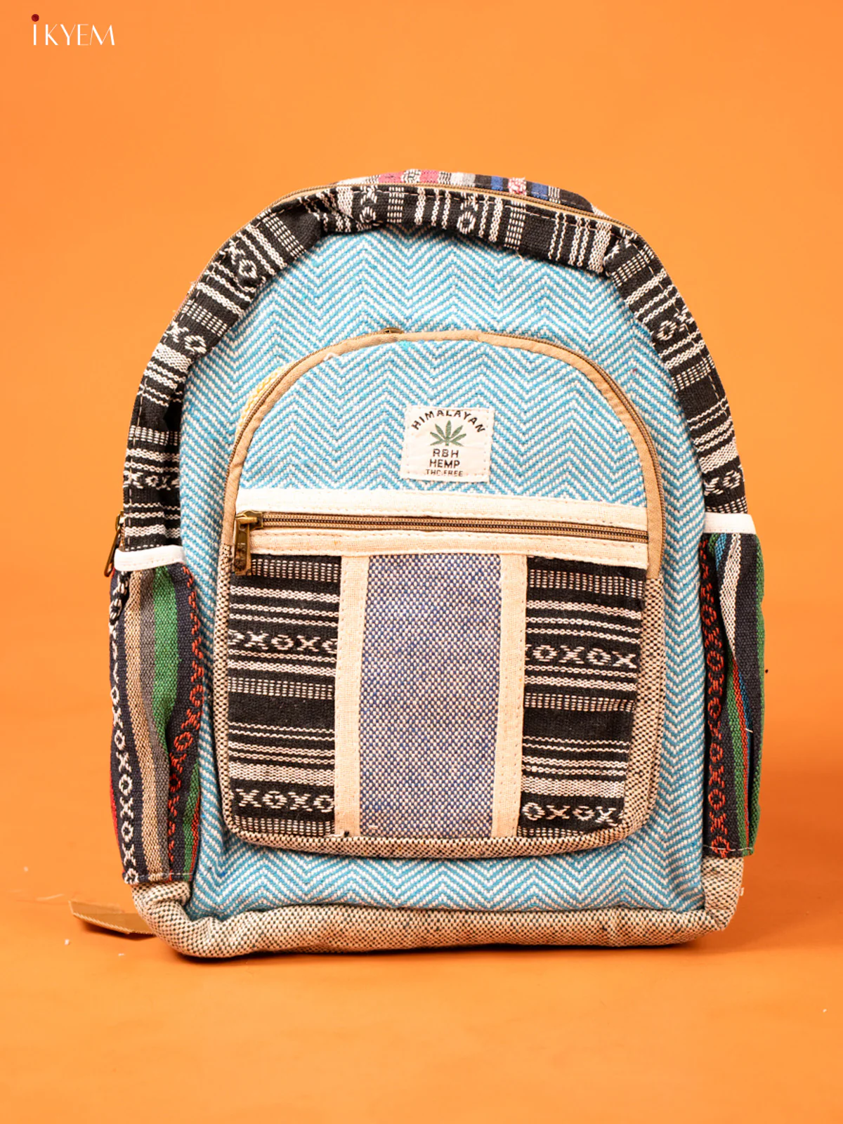 Multi Pocket Hemp Backpack