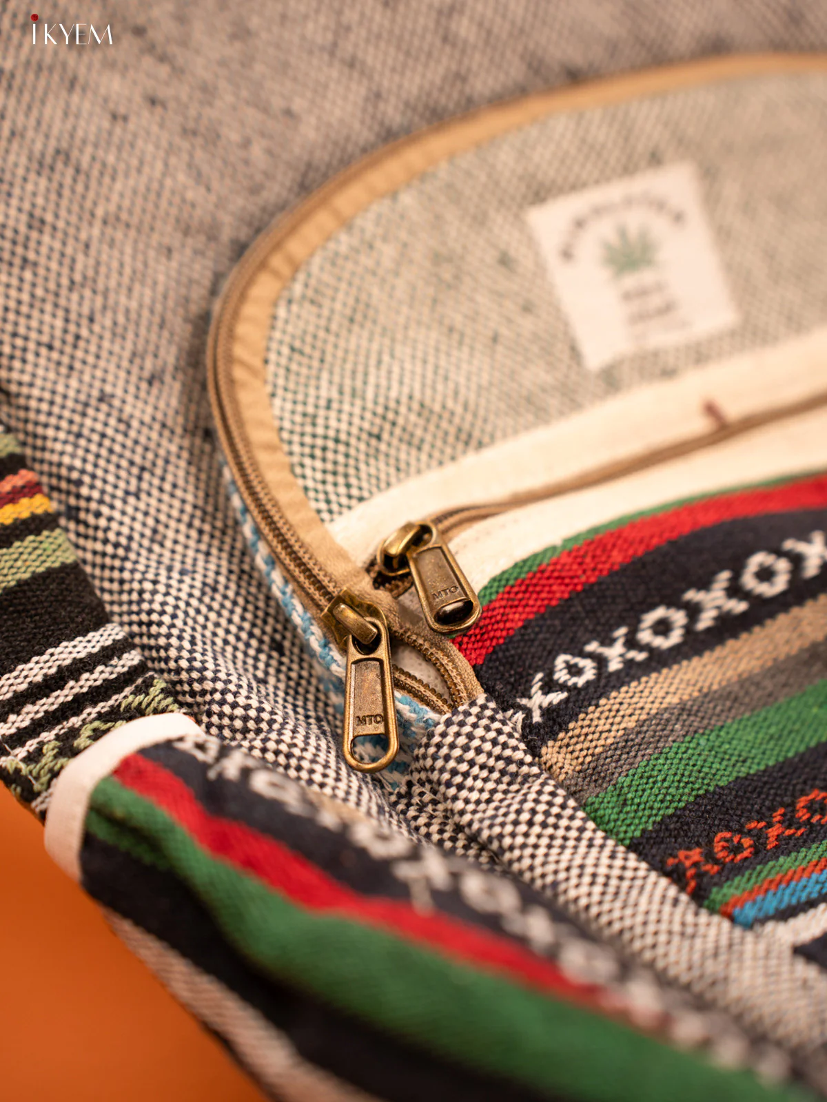 Hemp lare Back pack - KD26126 - Image 4
