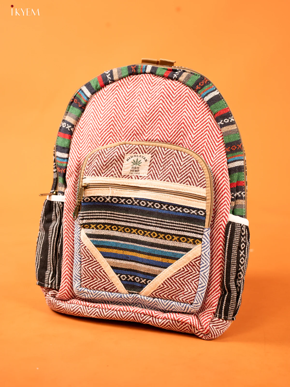 Hemp lare Back pack - KD26128 - Image 2
