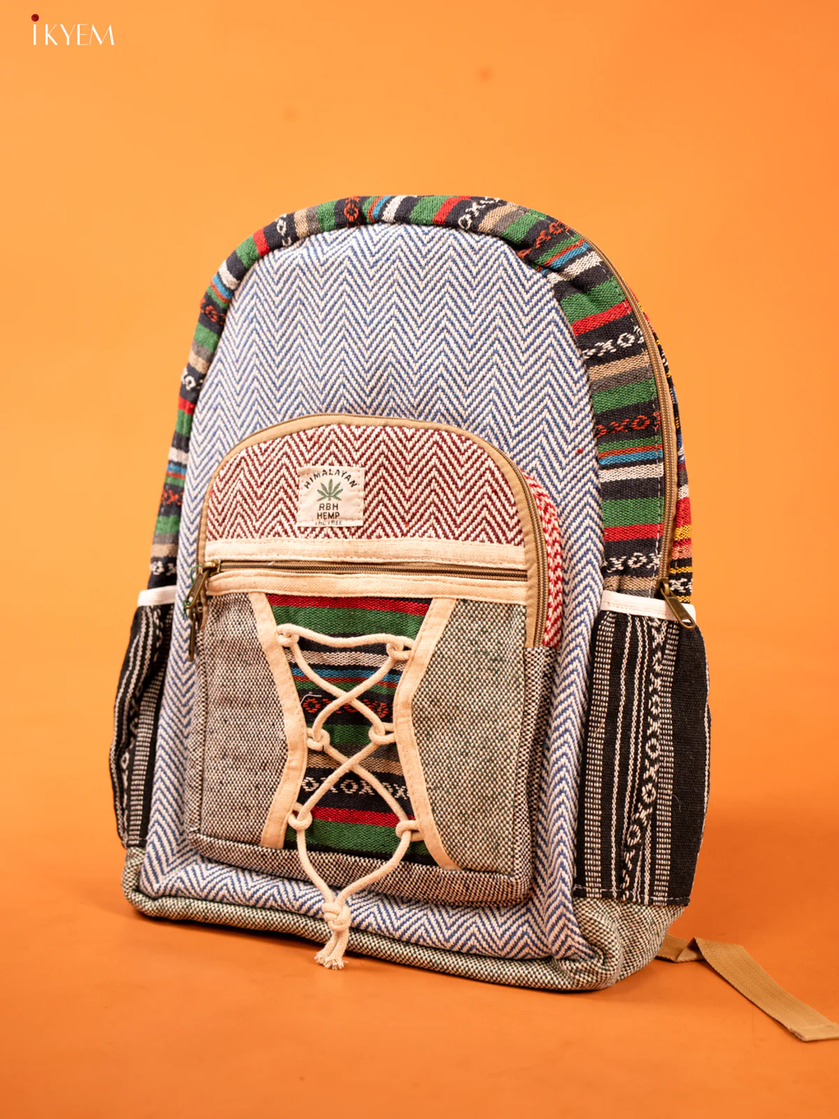 Hemp lare Back pack - KD26129 - Image 2