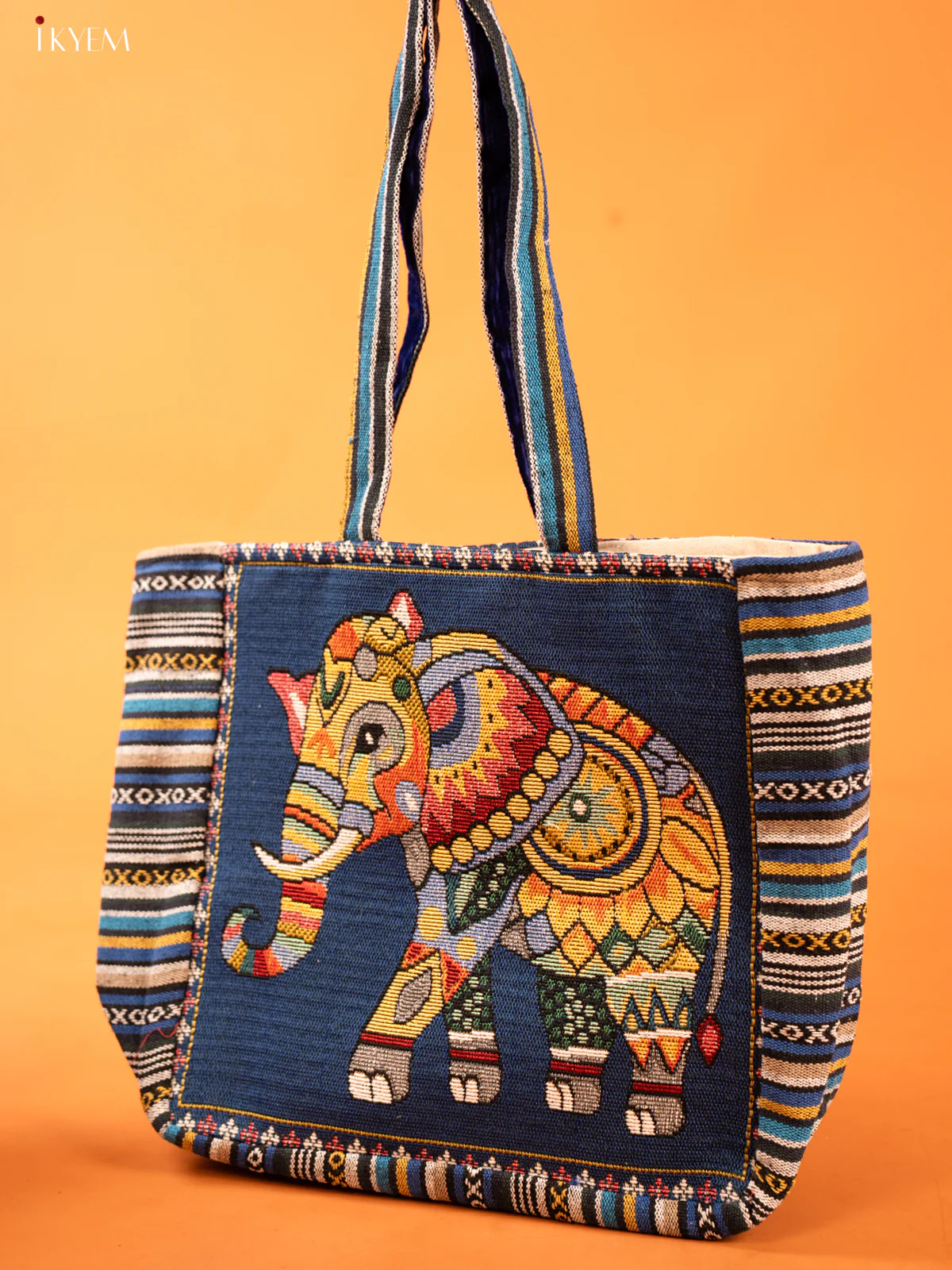 Canvas Tote Bag - Elephant - Image 2