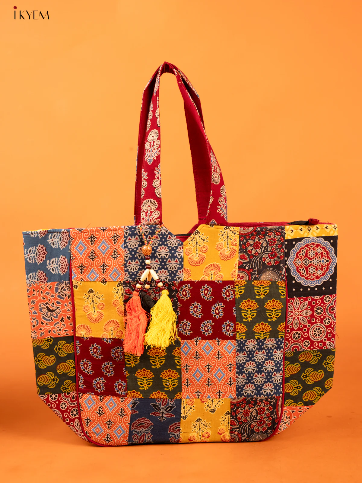 Ajrakh Stylish Patchwork Hand bag
