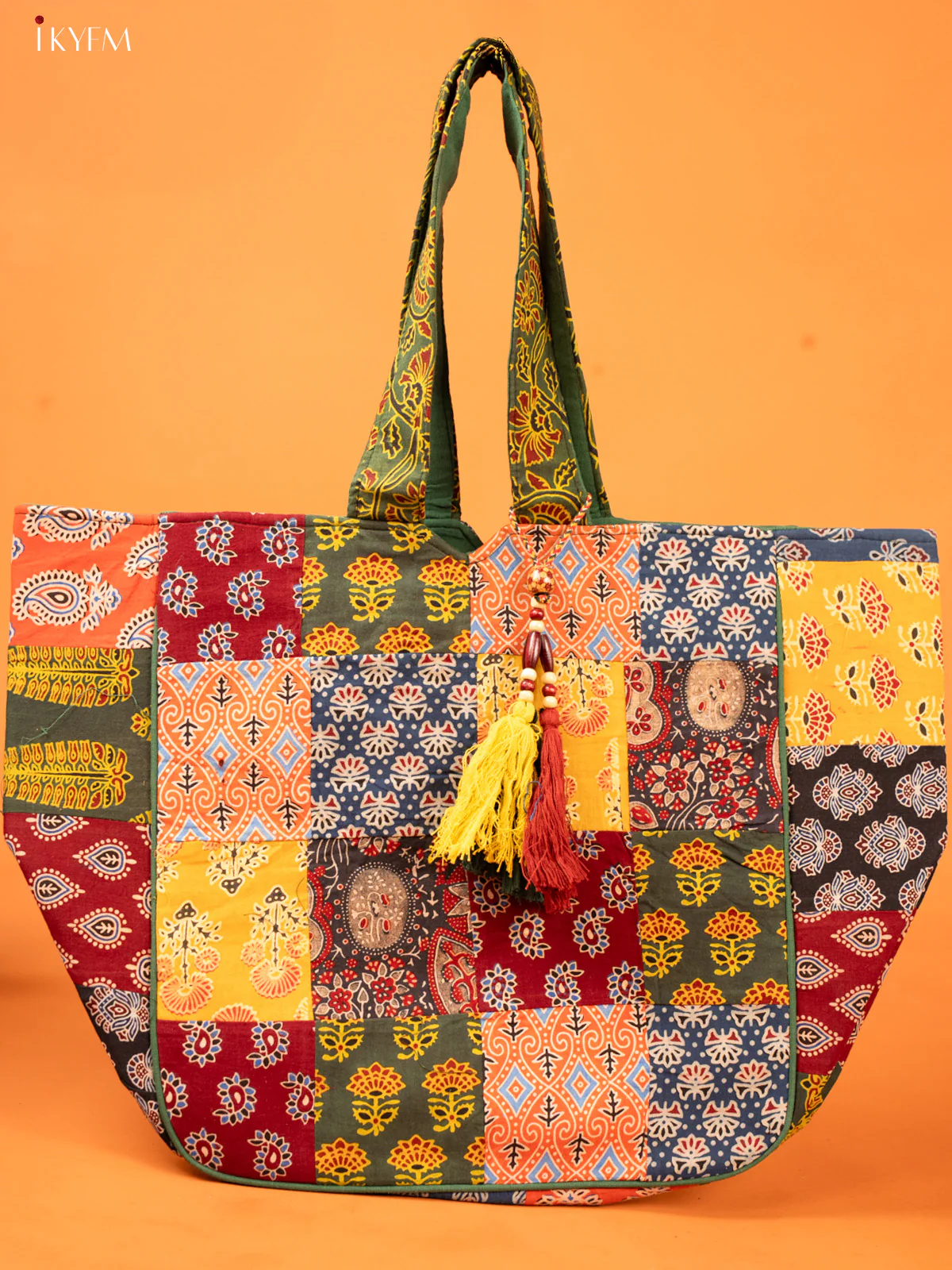 Ajrakh Stylish Patchwork Hand bag