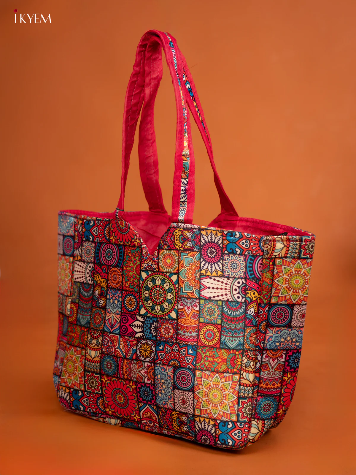 Ikkat Jhola Handbag - Image 2