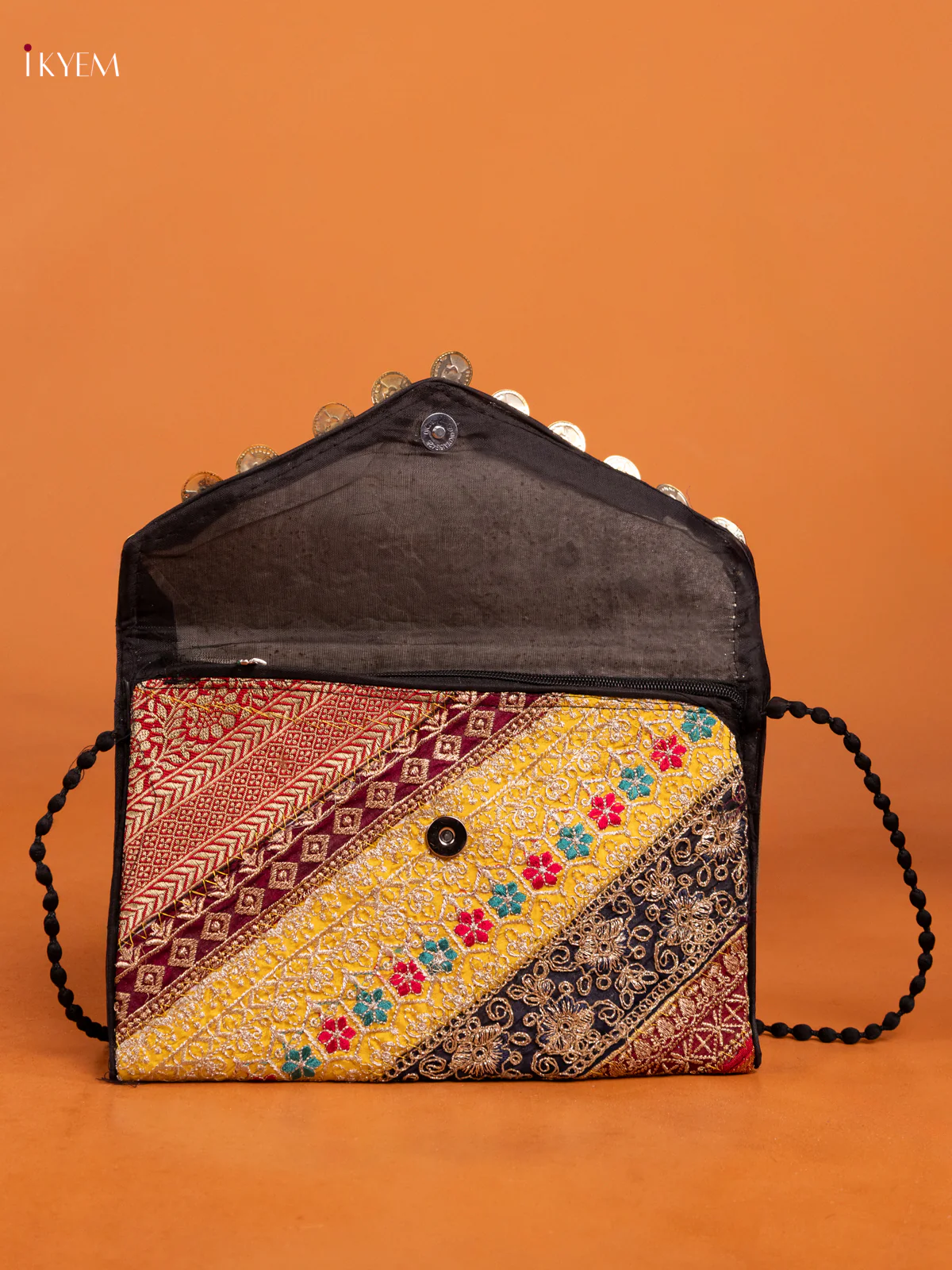 Embroidered Multi color Sling bag - big - Image 4
