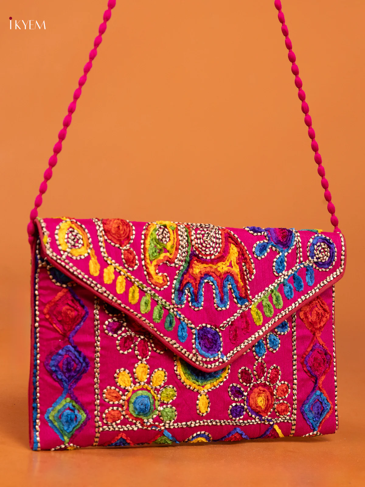 Elegant Sling bags - Big pink - Image 2