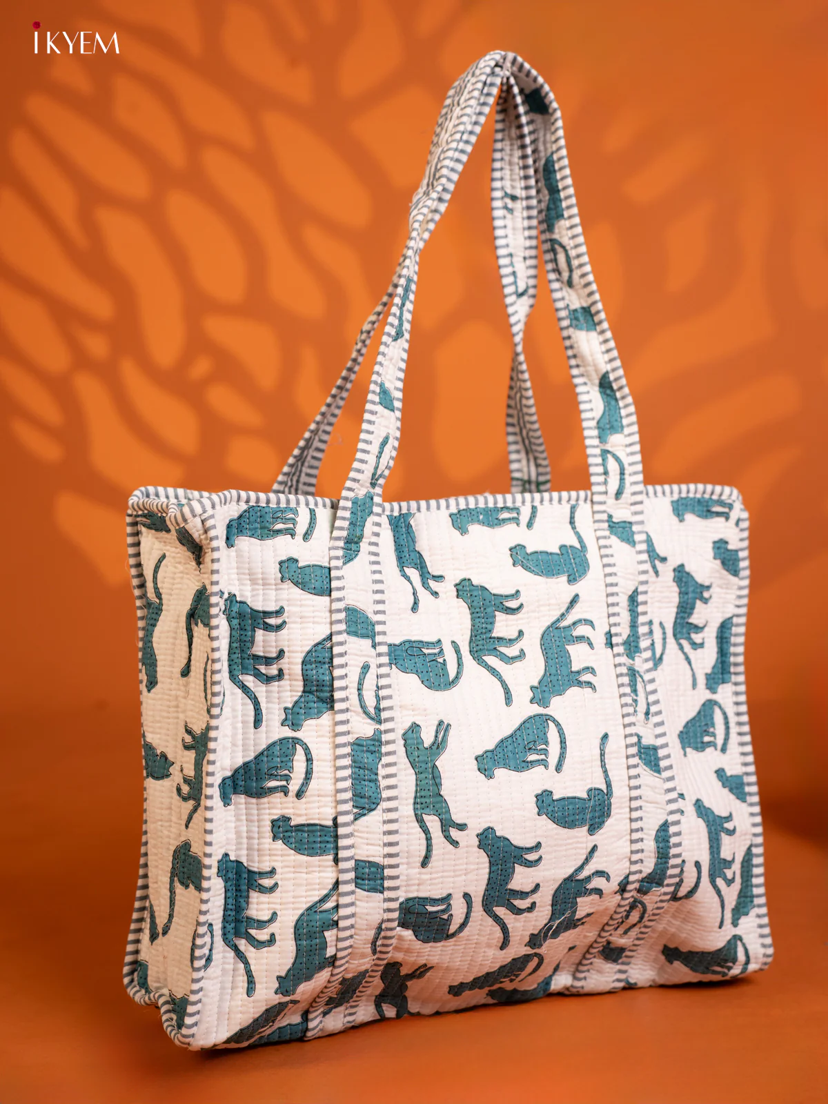 Quilted Tote Bag - Image 5