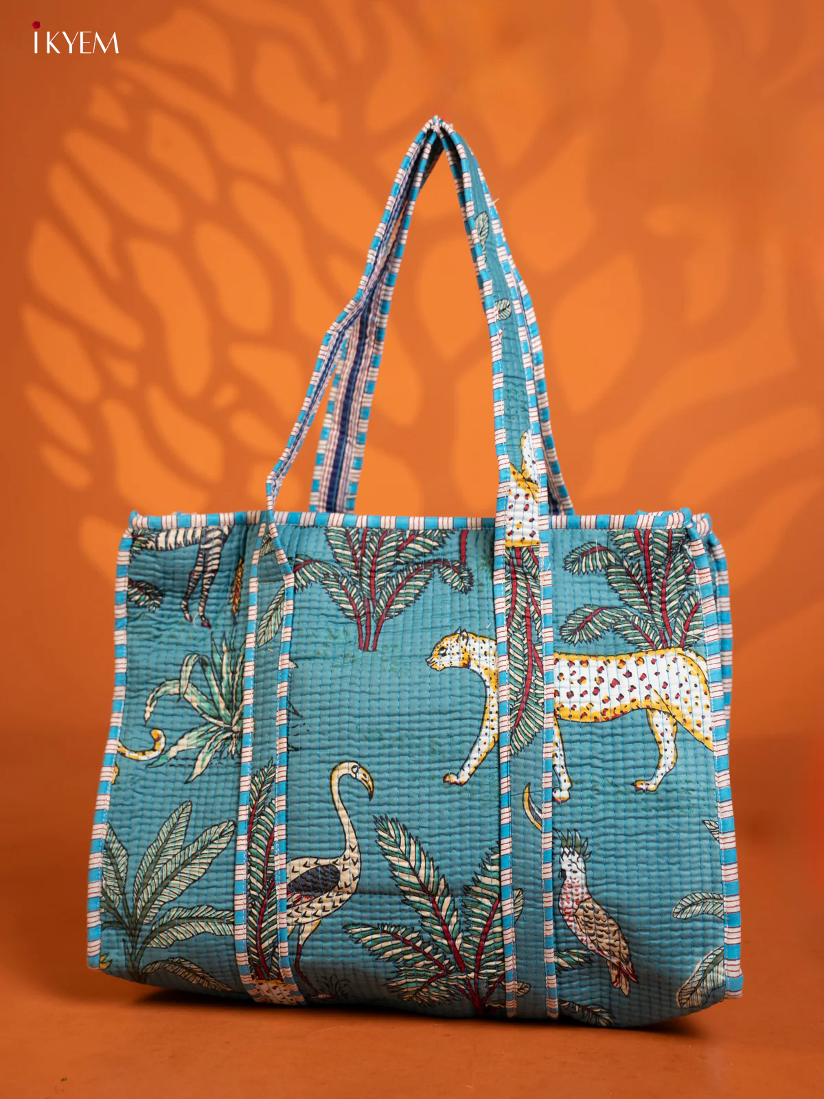 Quilted Tote Bag - Image 4
