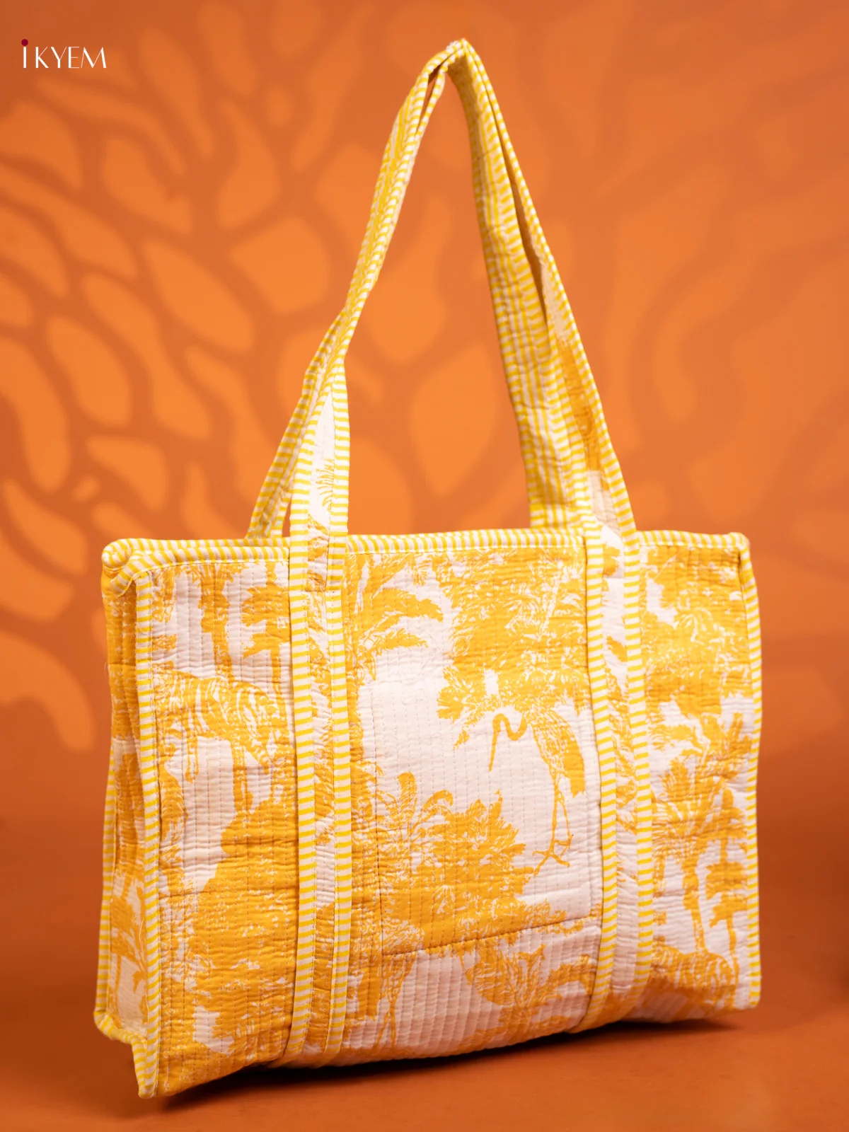 Quilted Tote Bag - KD26354 - Image 2