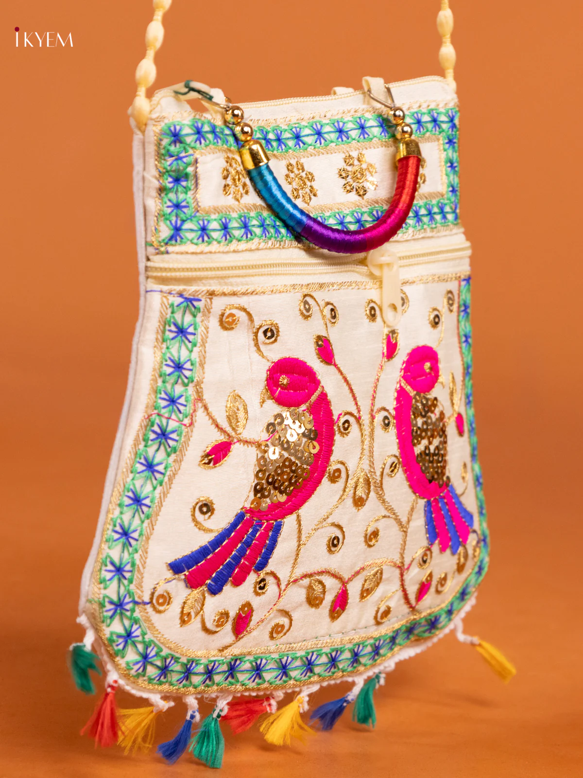 Embrodery rajasthani jaipuri Sling and handbag - Image 2