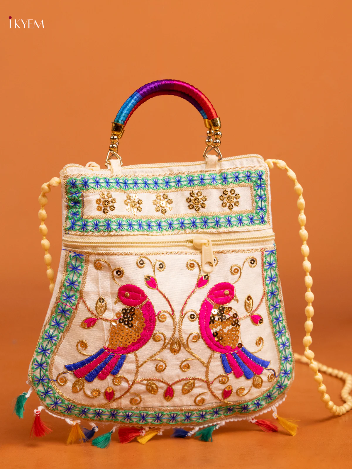 Embrodery rajasthani jaipuri Sling and handbag - Image 3