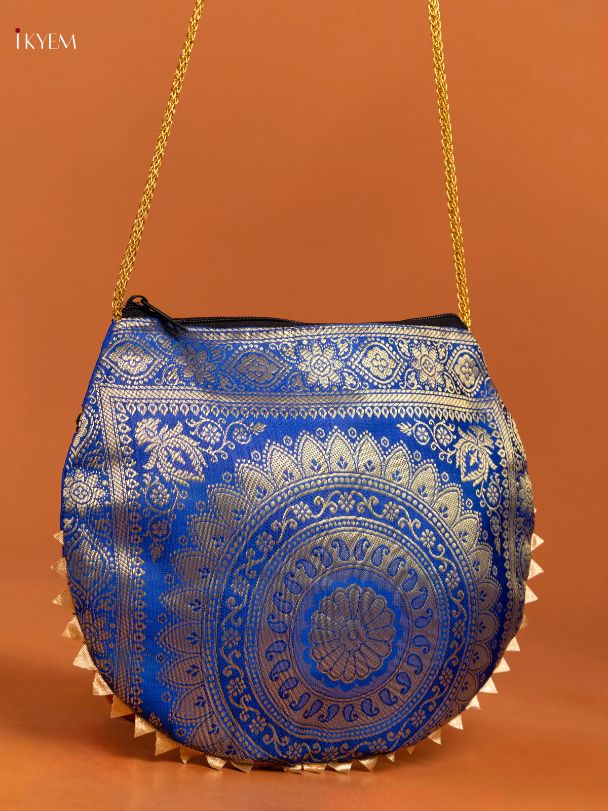 Banarasi Silk Sling Bag - KD26389 - Image 2