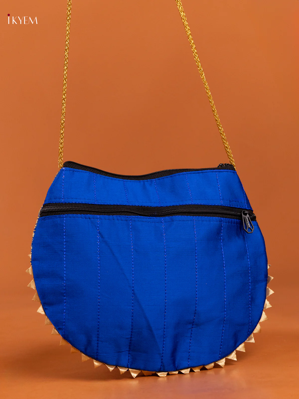 Banarasi Silk Sling Bag - KD26389 - Image 3