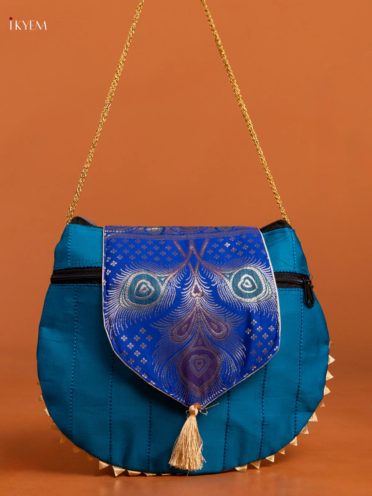 Banarasi Silk Sling Bag - KD26414