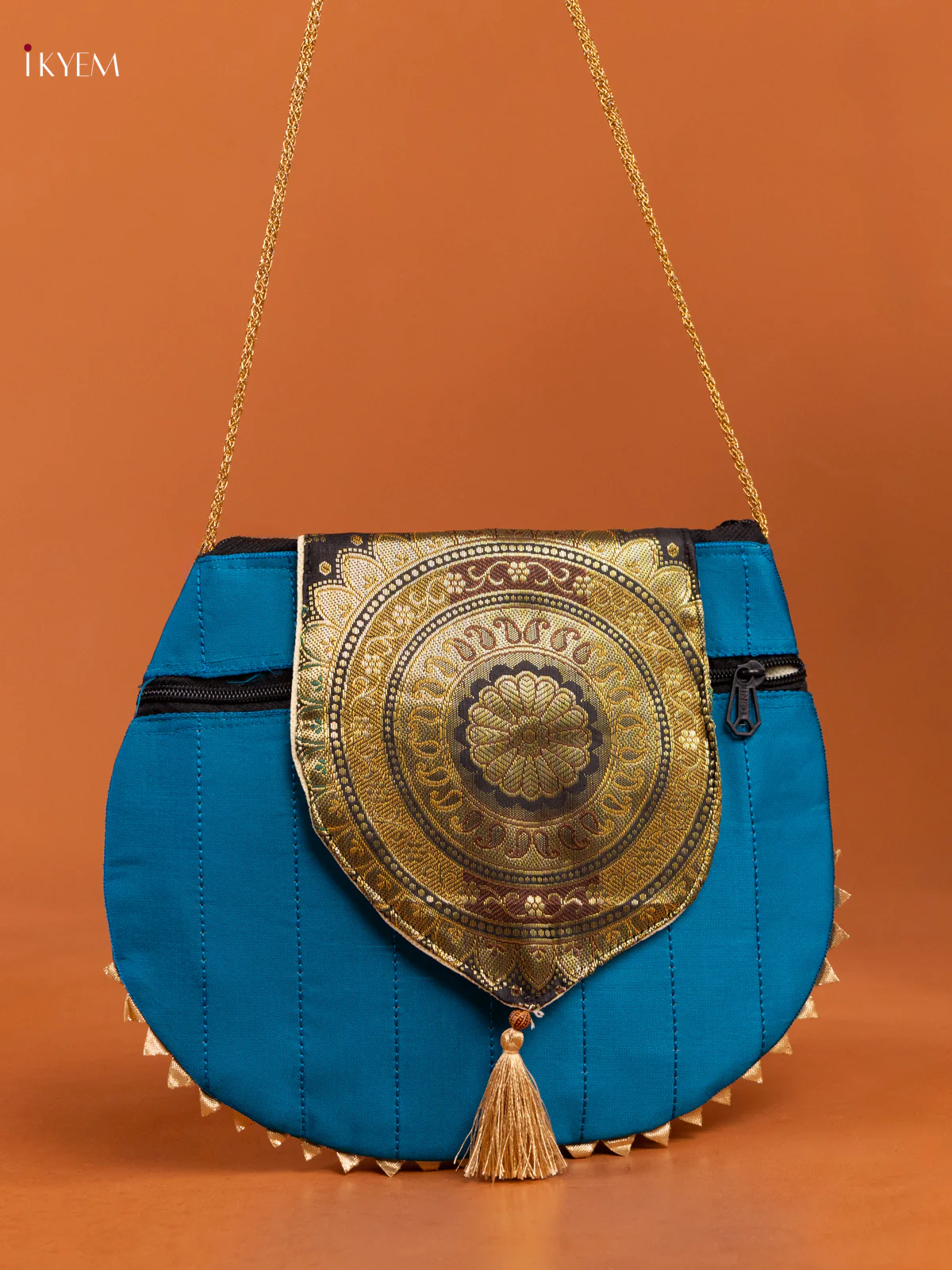 Banarasi Silk Sling Bag - KD26415