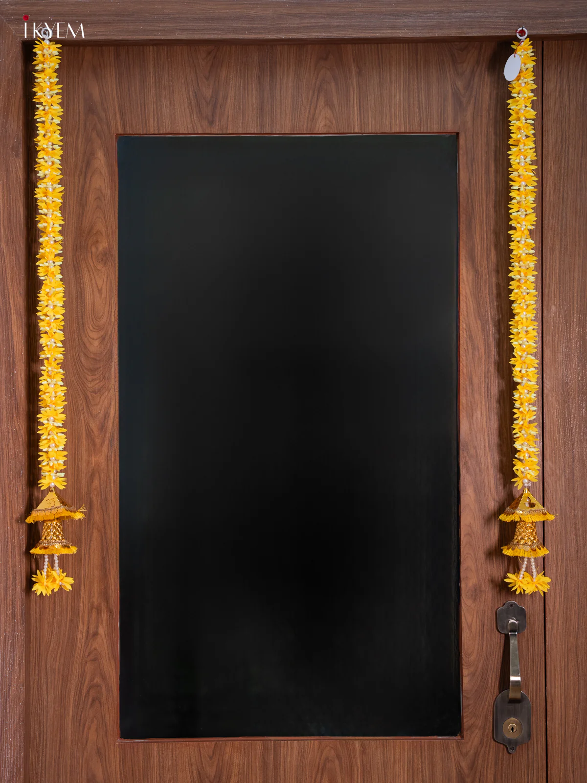 Artificial Hanging Thoranam - Yellow - KD30117 - Image 2