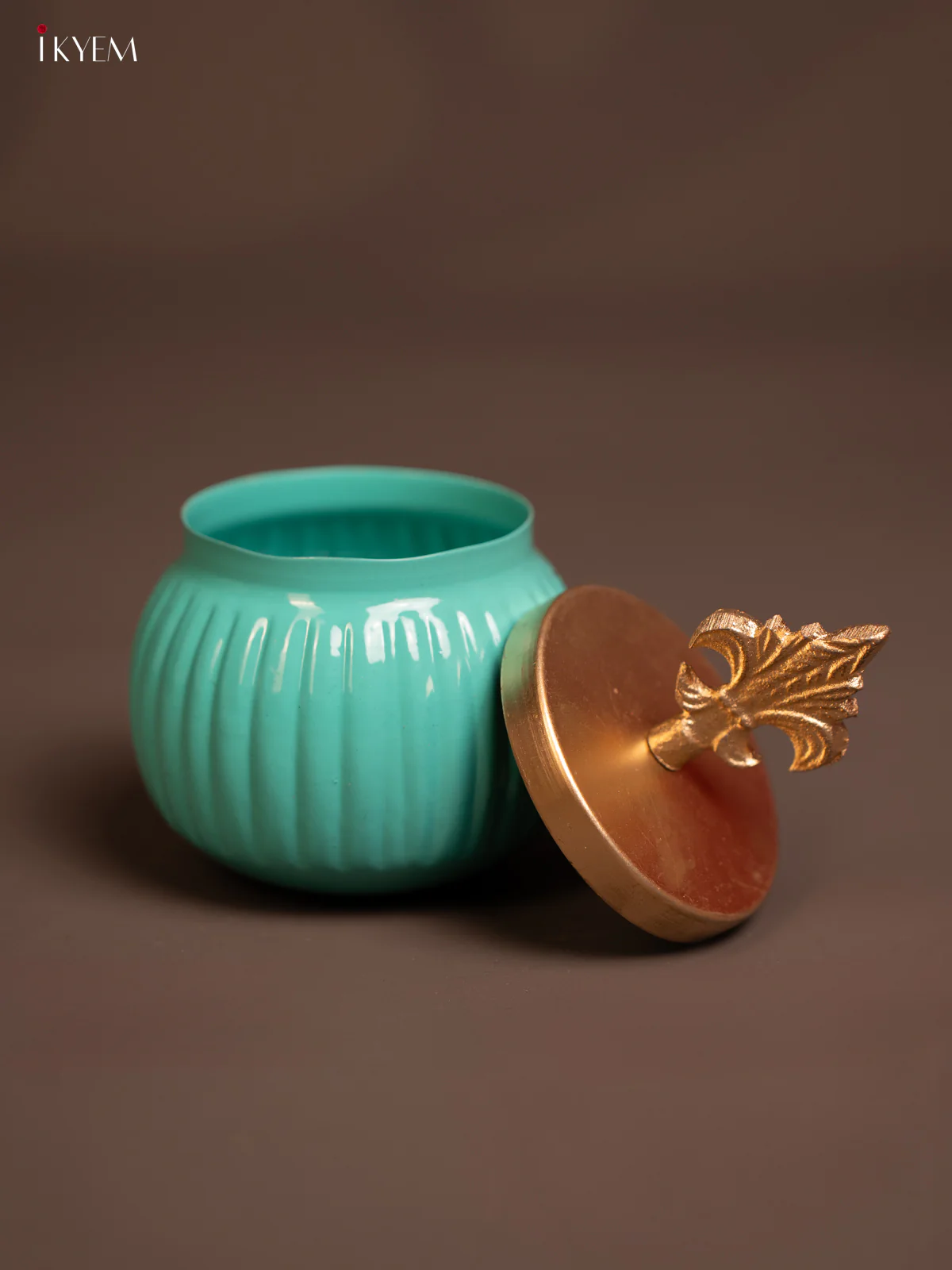 Metal Dry Fruit Nuts Jar - sky blue - KE06115 - Image 3
