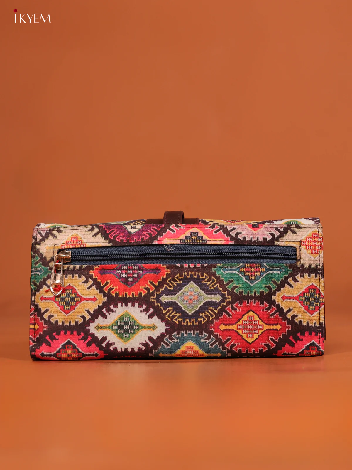 Ikat Print Purse - Multicolour - KE10132 - Image 2