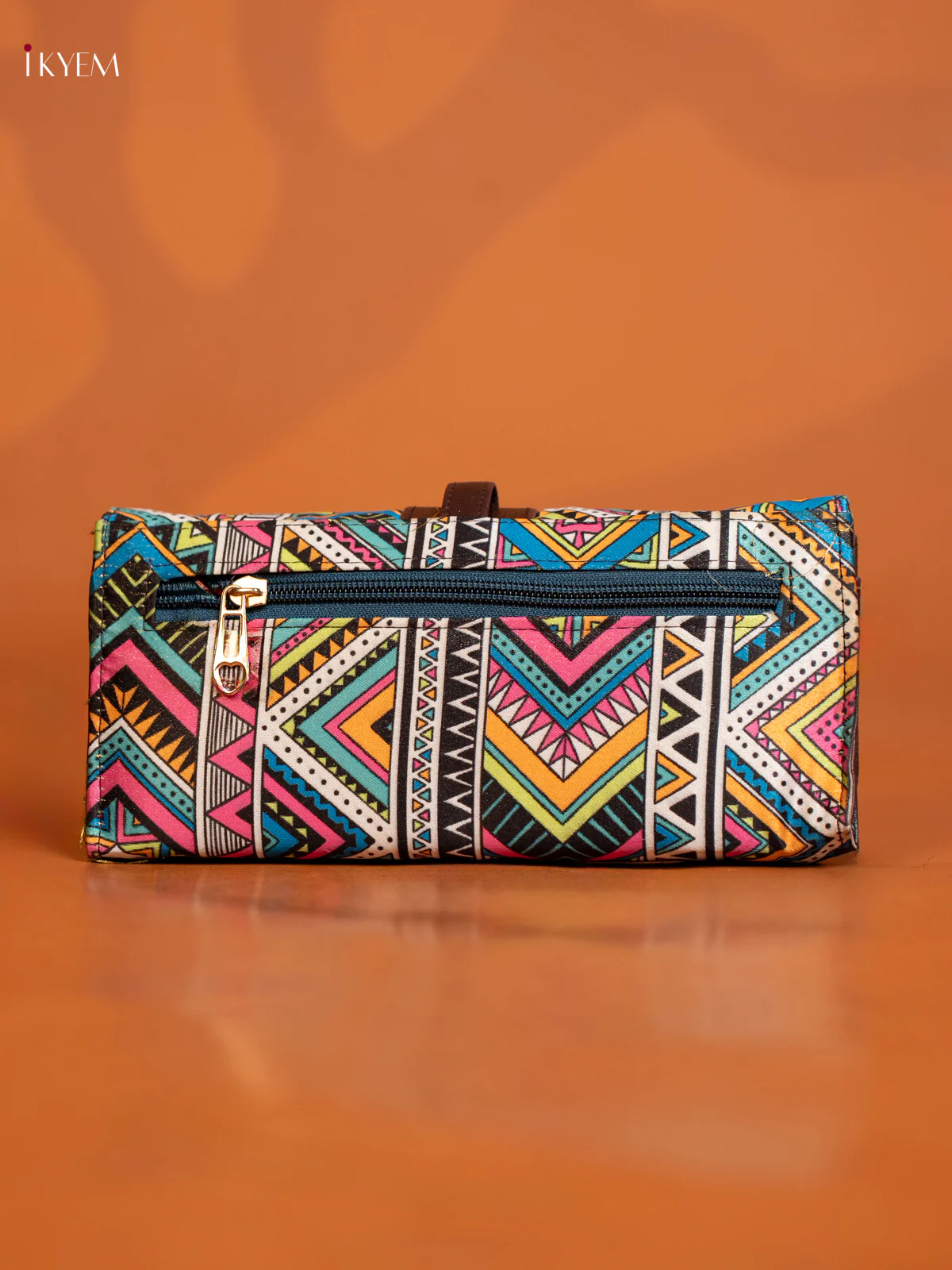Geometric Print Purse - Multicolour - KE10135 - Image 3