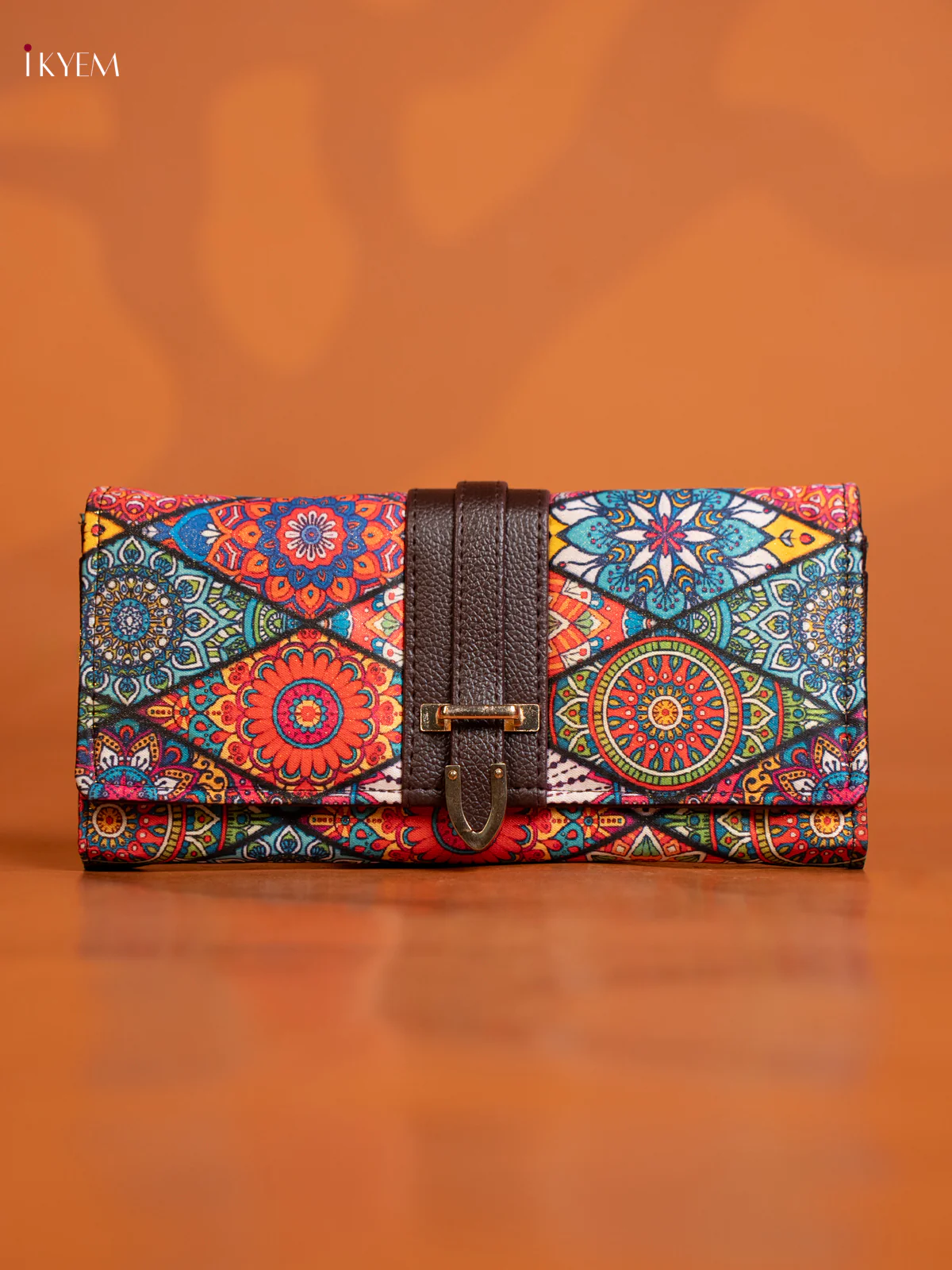 Mandala Print Purse - Multicolour - KE10136
