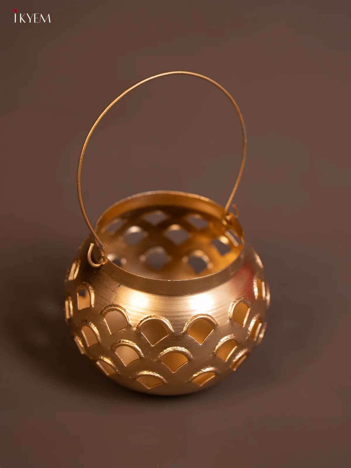 Metal Hanging T-light Holder - KE14133 - Image 4