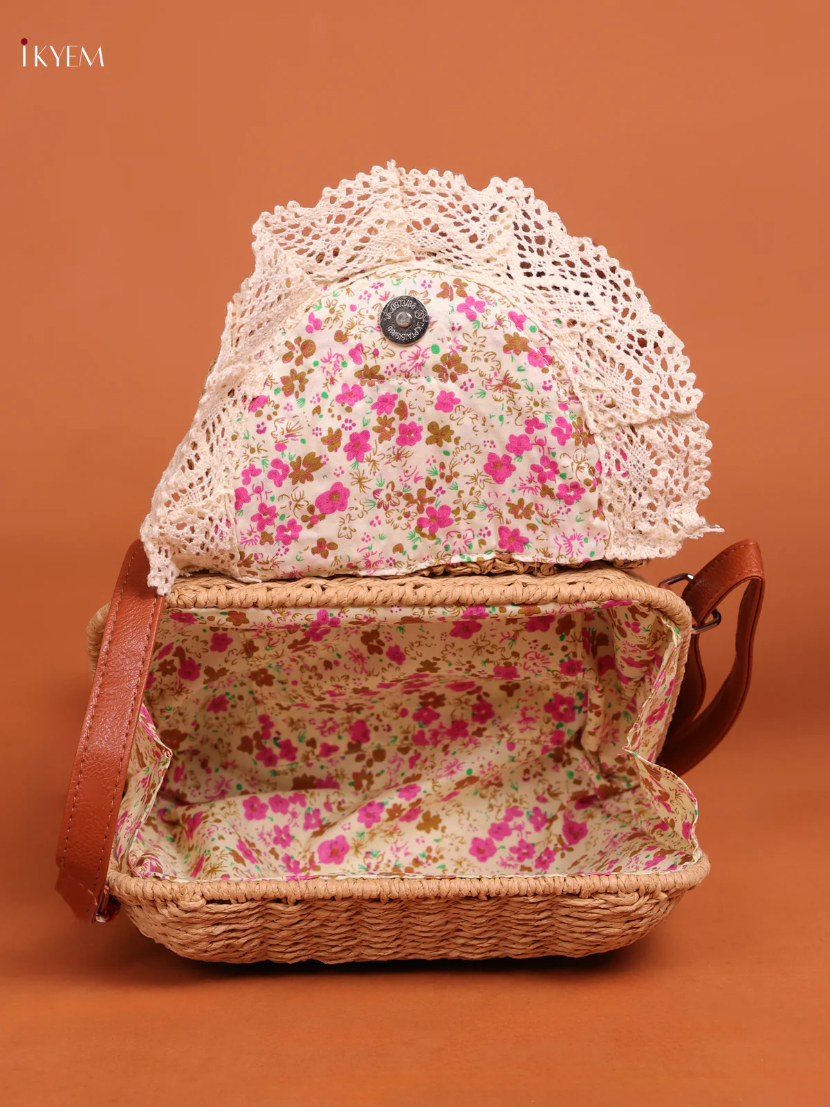 Braided Pattren Sling Bag Sandal - Image 3