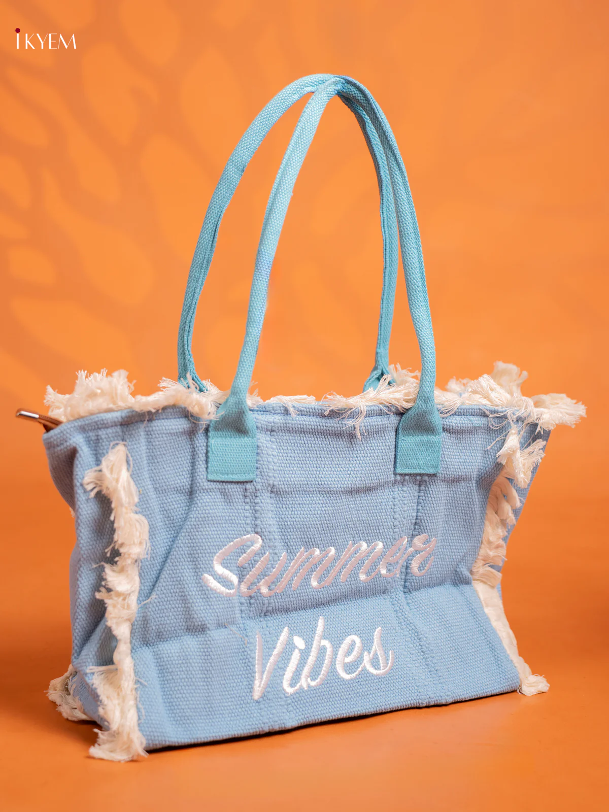 Summer Vibe Tote Bag - Blue - KE16216 - Image 2