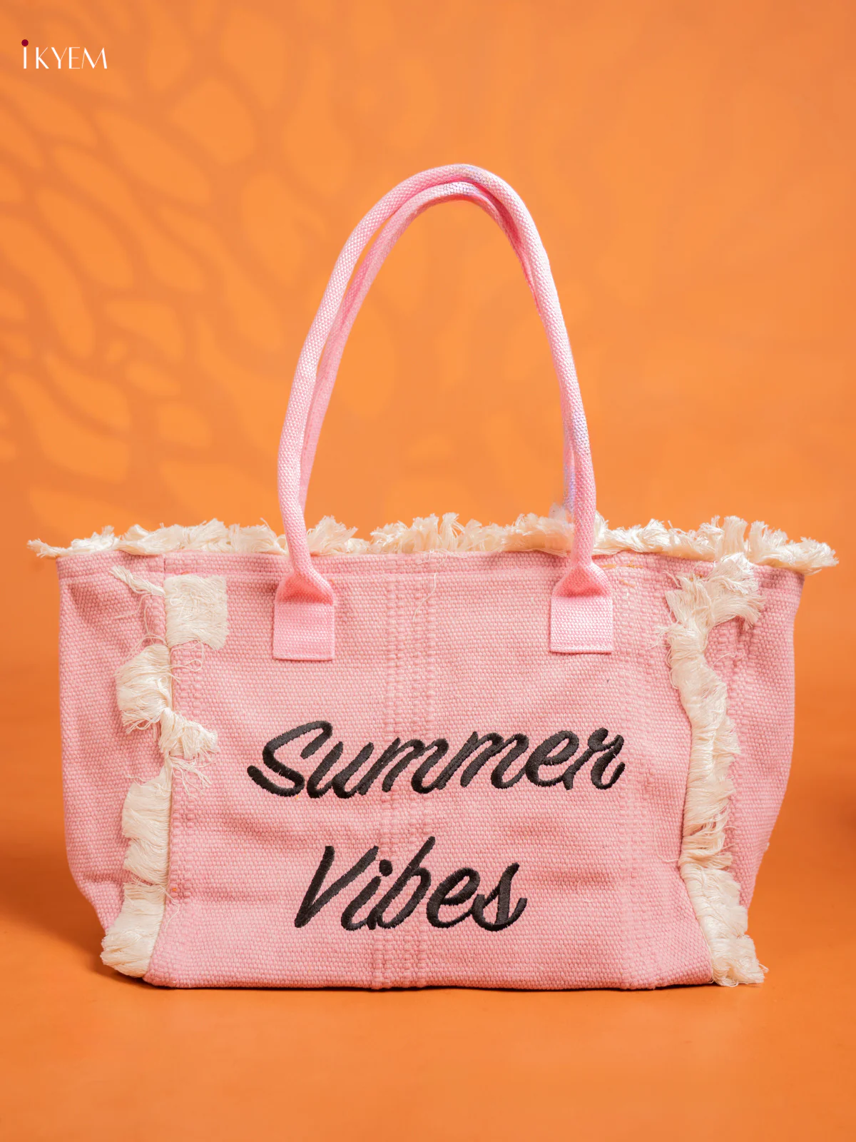 Summer Vibe Tote Bag - Pink - KE16220