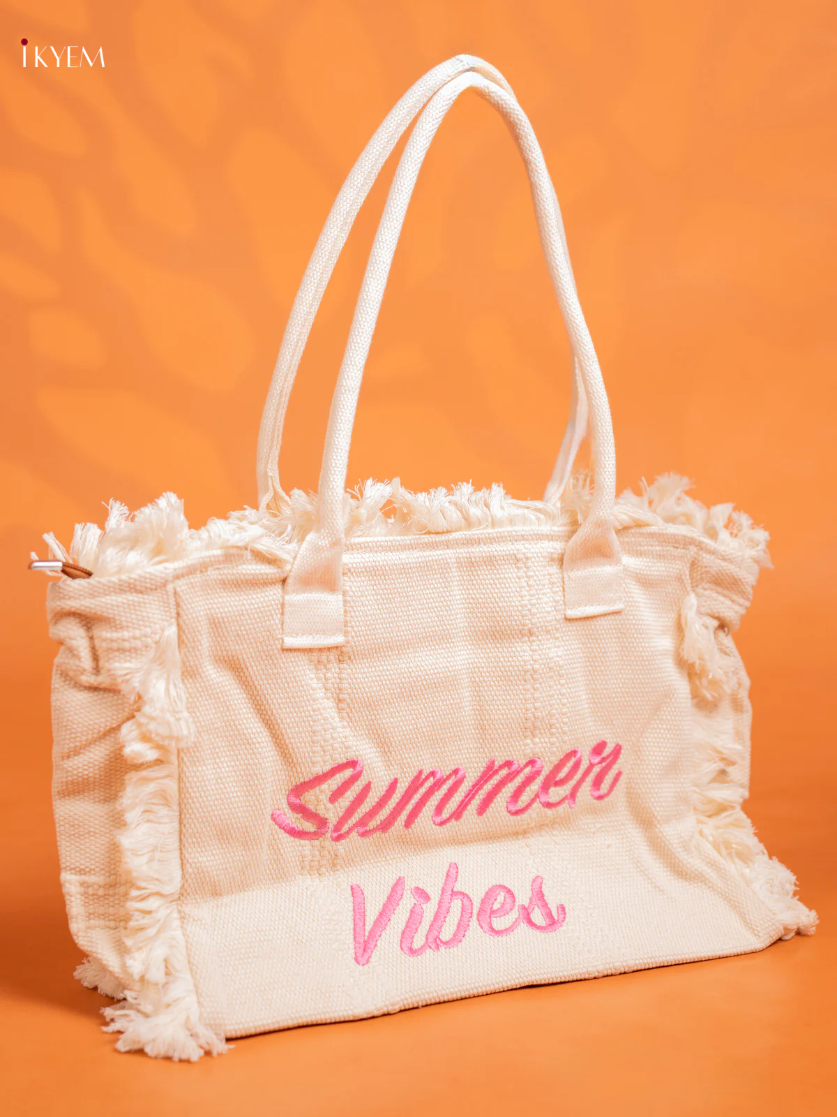Tote Hand Bag White - Image 2