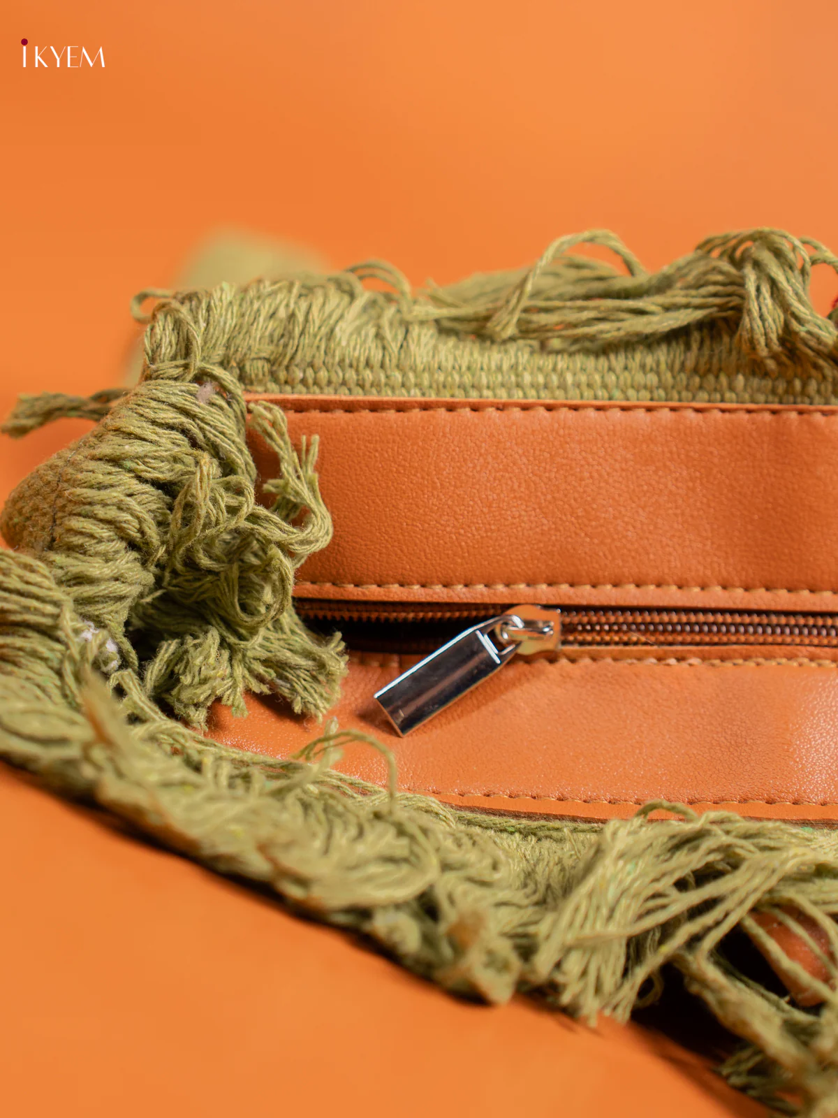 Tote Hand Bag Green - Image 3