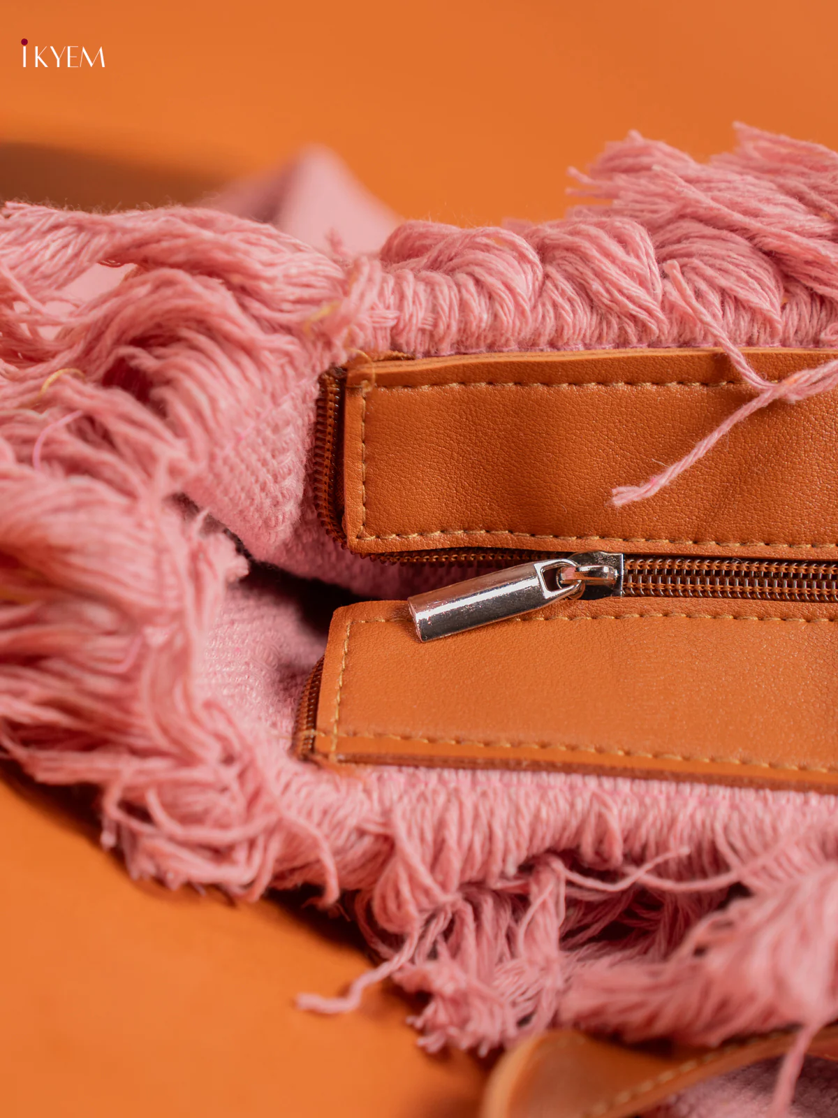 Tote Hand Bag Pink - Image 3