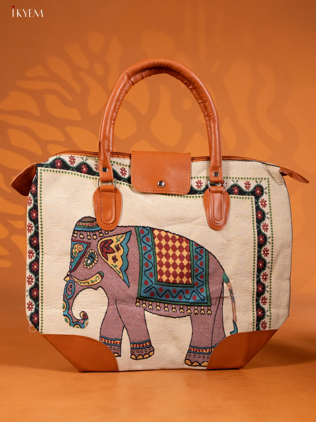 Elephant Hand Bag Green