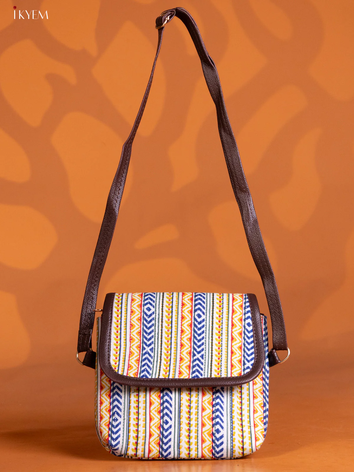 Ikat Design Handbag Combo Set - Multicolour - KE16312 - Image 4
