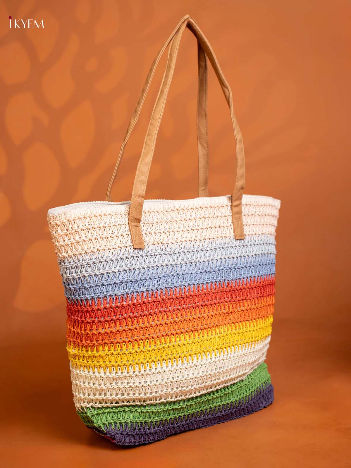 Cotton Tote Bag with 1 Compartments - Multicolour - KE16359 - Image 2