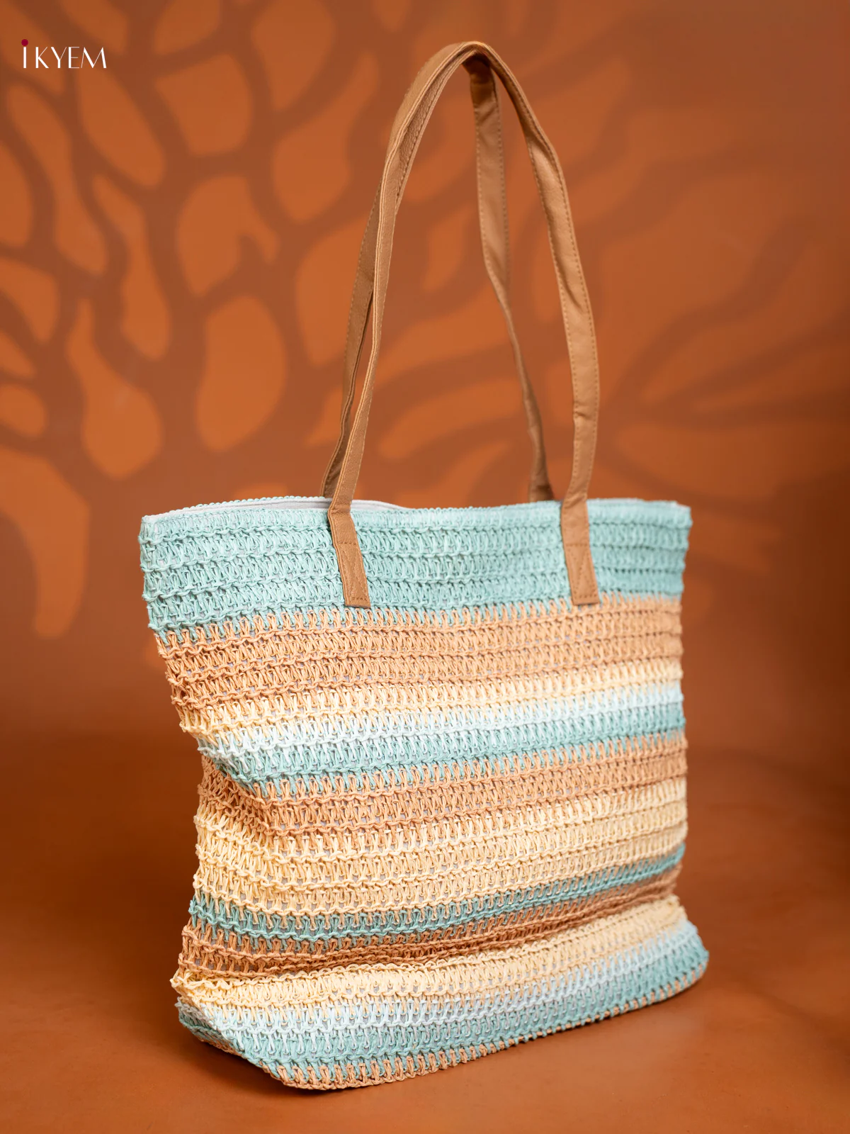Cotton Tote Bag with 1 Compartments 1 Pouch - Multicolour - KE16360 - Image 2