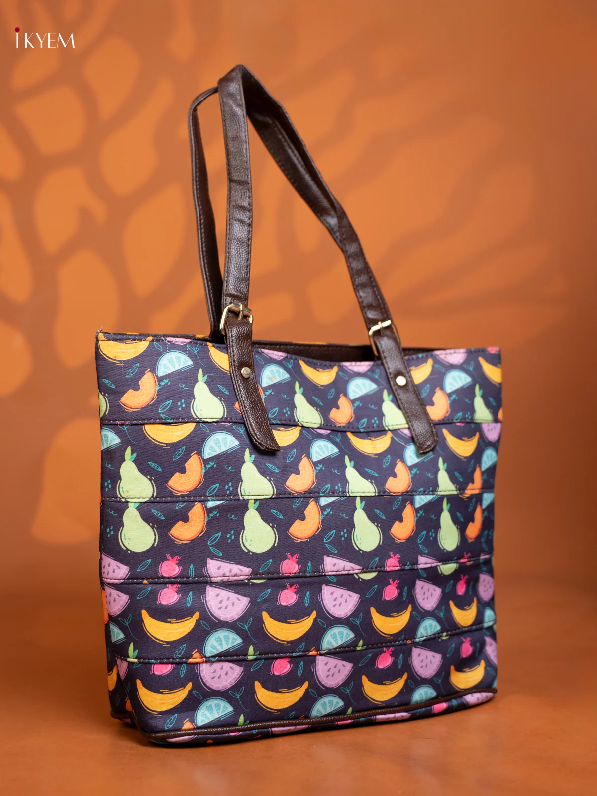 Printed Unicorn Shoulder Bag & Small Pouch - Navy Blue - KE16378 - Image 2