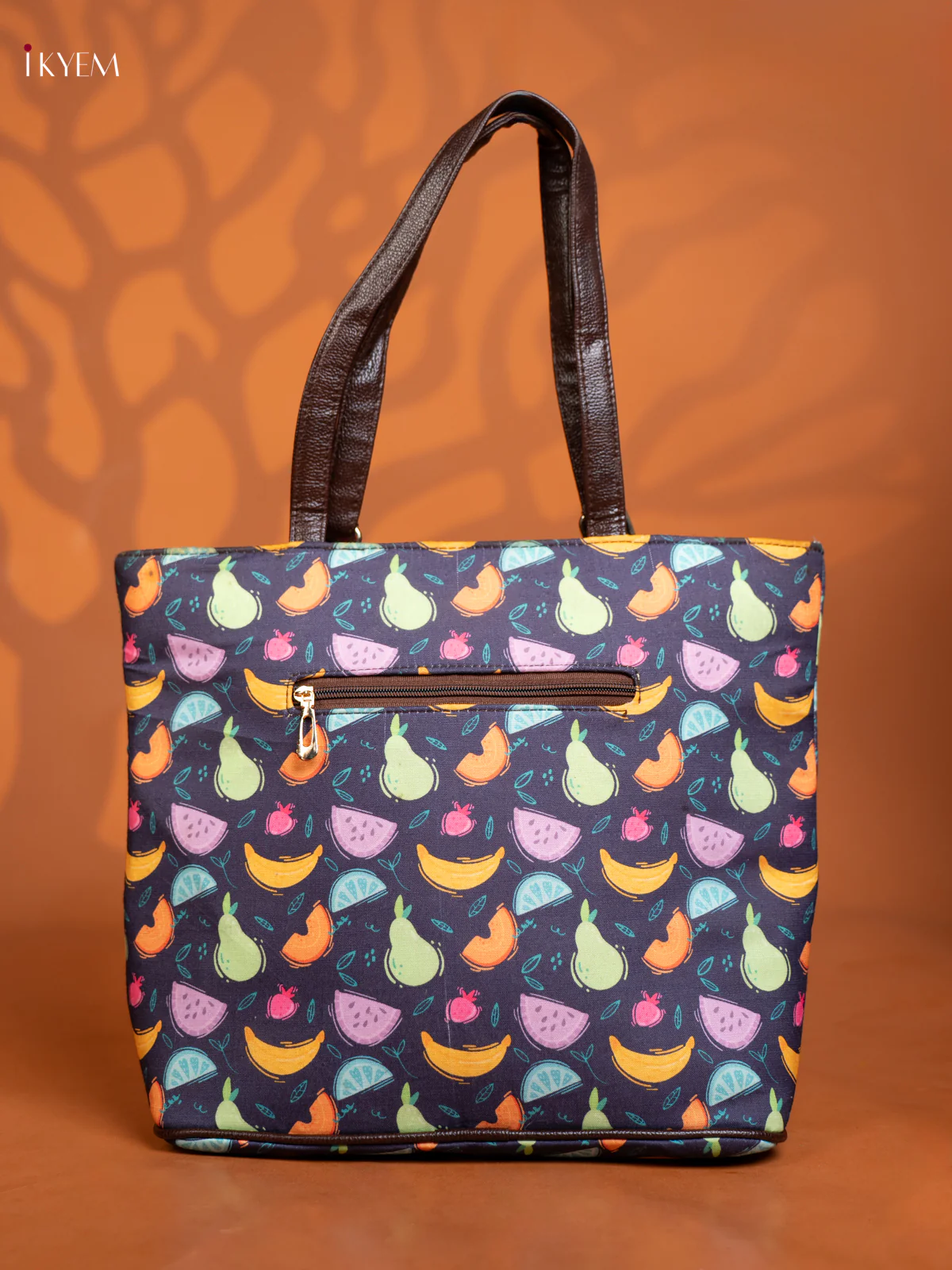 Printed Unicorn Shoulder Bag & Small Pouch - Navy Blue - KE16378 - Image 3