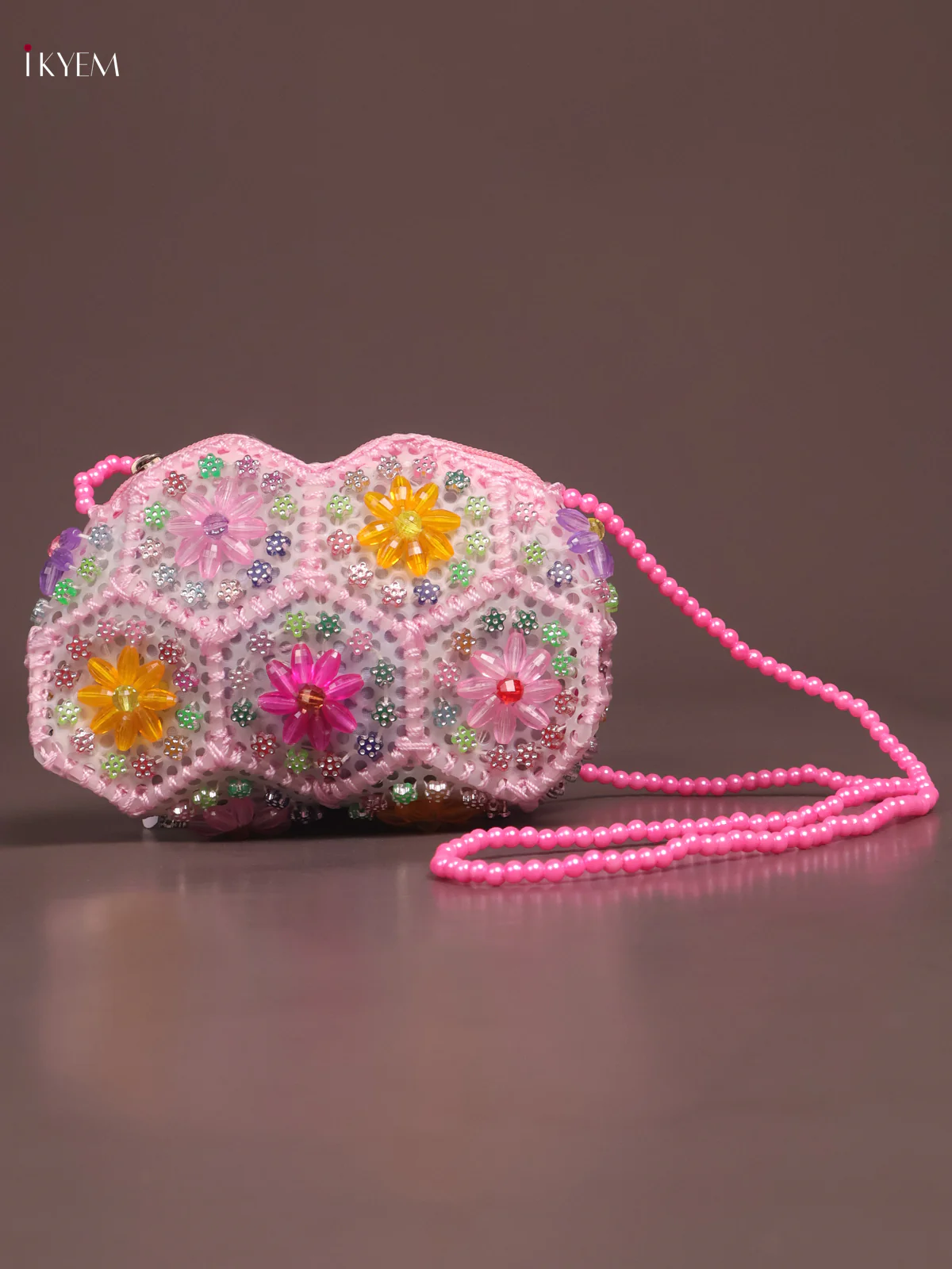 Bead Silng Bag Pink