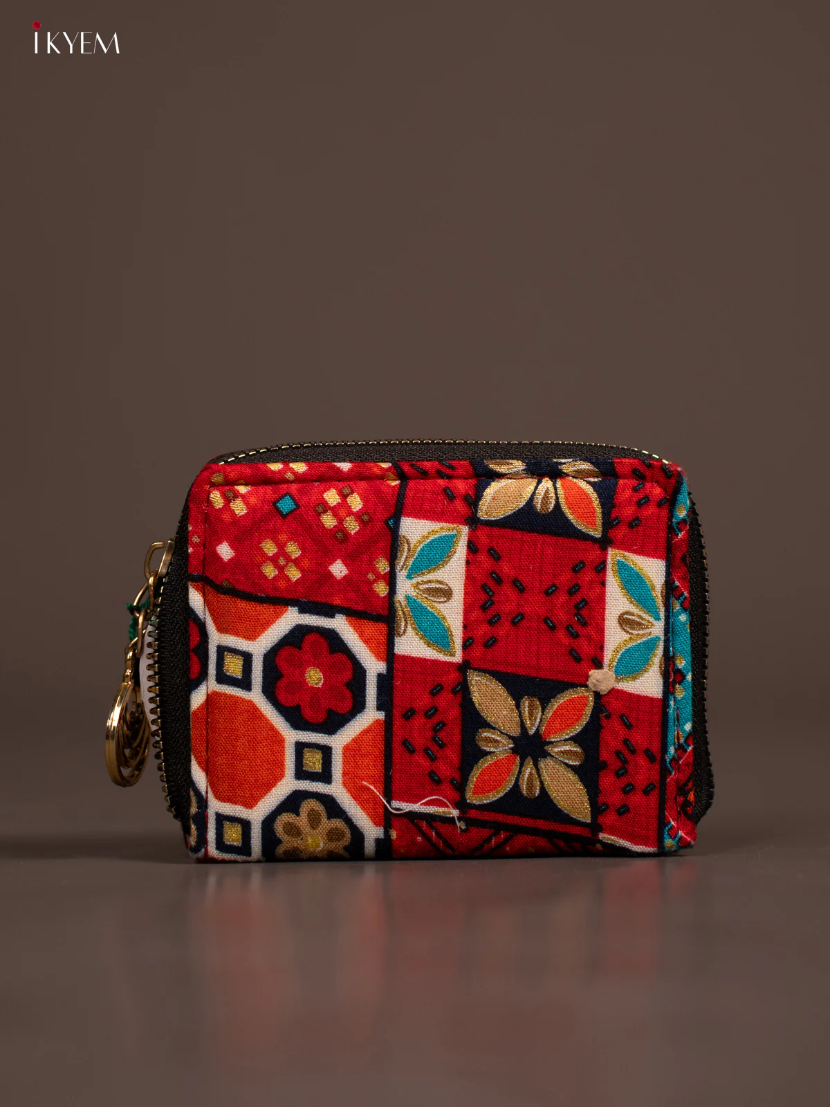 Floral Print Wallet - Multicolour - KE21156