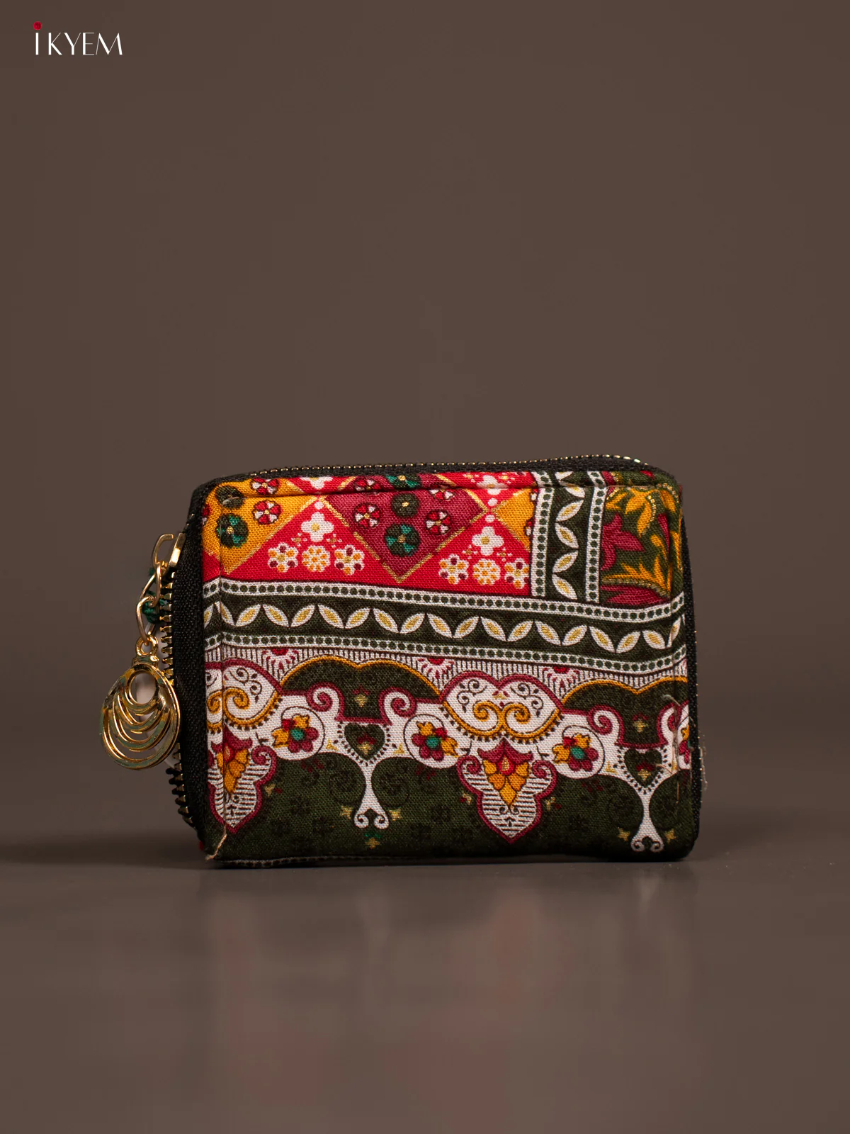 Floral Print Wallet - Multicolour - KE21158