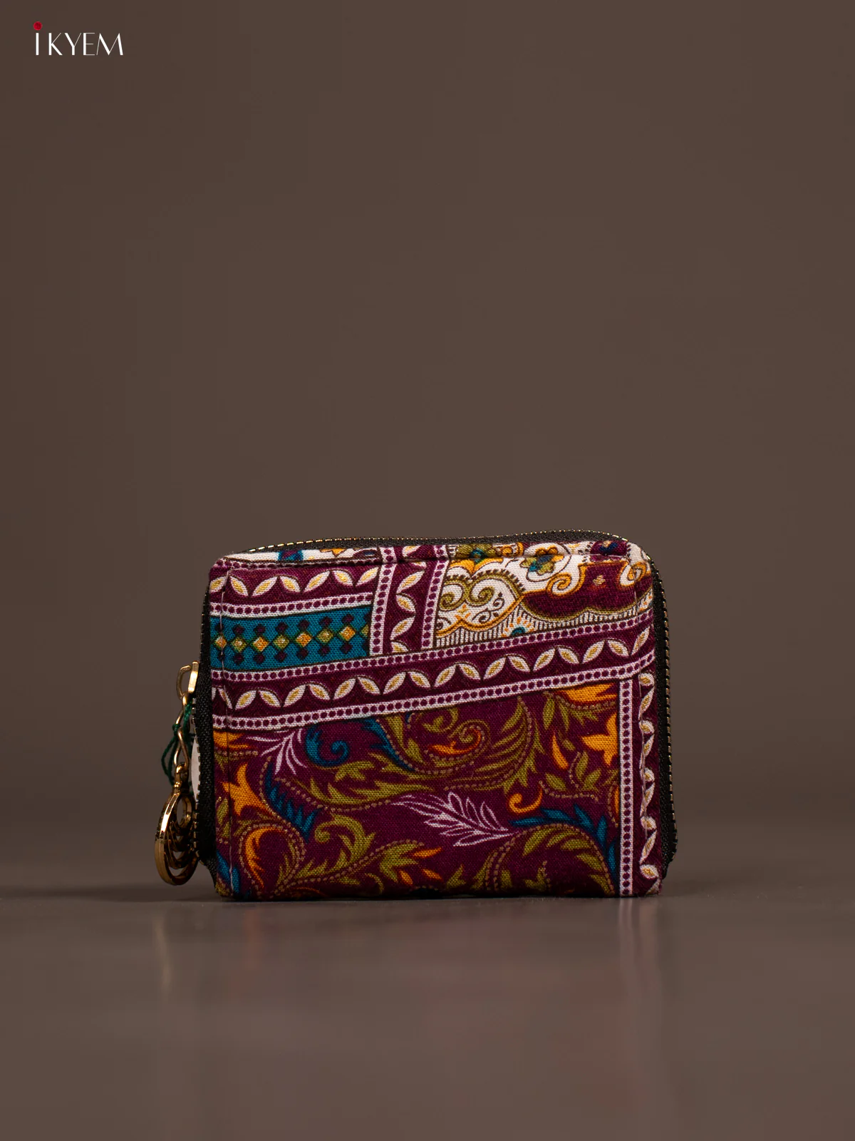 Floral Print Wallet - Multicolour - KE21159
